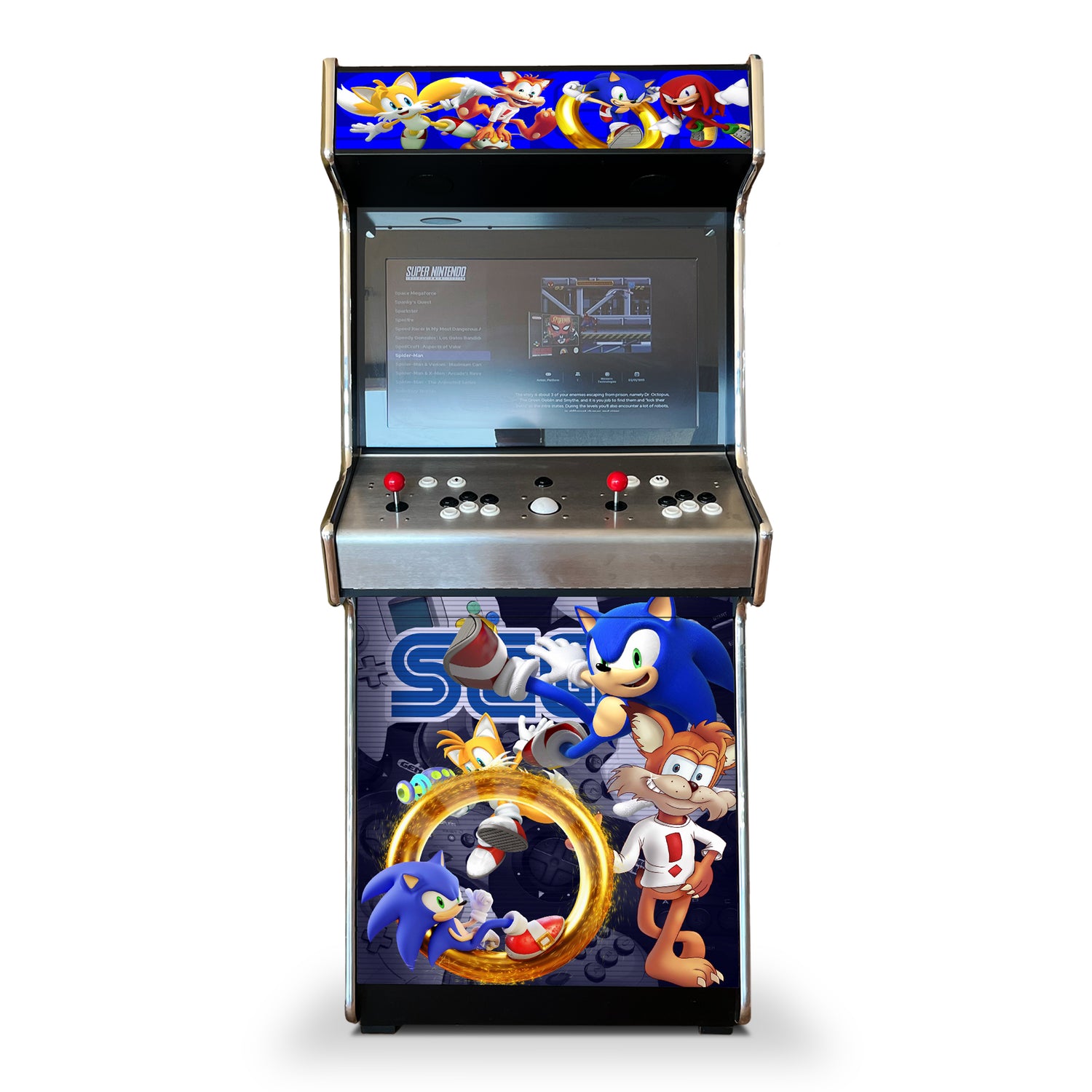 SEGA Upright Arcade Machine Platinum Includes Upto 6500 Arcade Games sega-upright-arcade-machine-platinum-includes-upto-6500-arcade-games