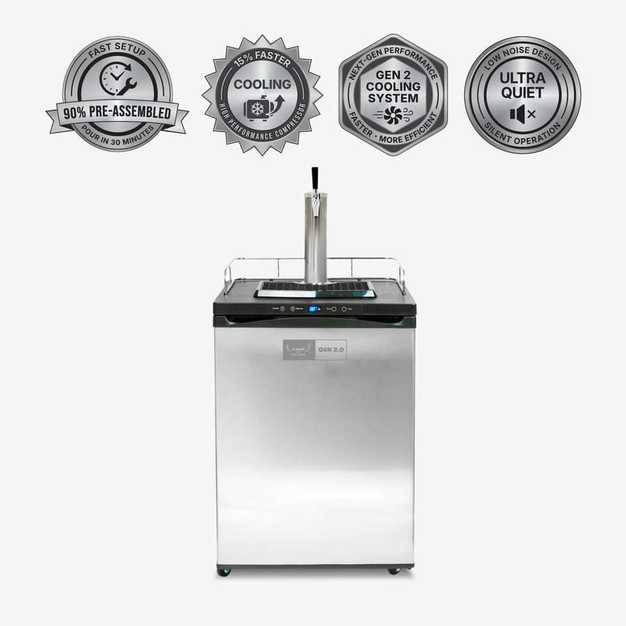 GEN 2.0 Kegerator Single Tap