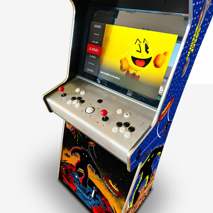 Retro Invaders Arcade Machine - Platinum [ON BACK ORDER MID MAY]