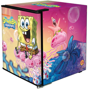 SpongeBob SquarePants Mini Bar Fridge - A Great Gift Idea! - Model BC46B2-SB-02