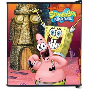 SpongeBob SquarePants Mini Bar Fridge - A Great Gift Idea! - Model BC46B2-SB-03