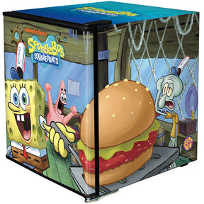 SpongeBob SquarePants Mini Bar Fridge - A Great Gift Idea! - Model BC46B2-SB-06