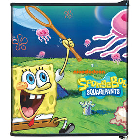 SpongeBob SquarePants Mini Bar Fridge - A Great Gift Idea! - Model BC46B2-SB-07