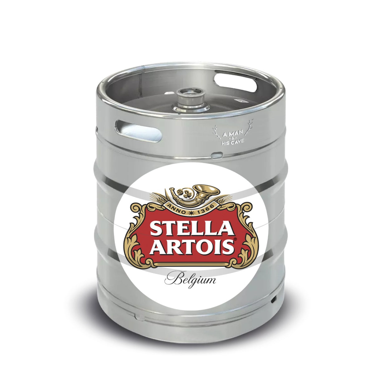 Beer Keg - Stella Artois Commercial Keg 4.8% D-Type Coupler [NSW]