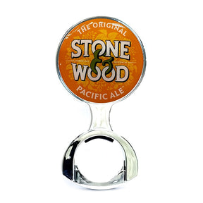 Stone & Wood - 73 Mm Chrome Decal Holder