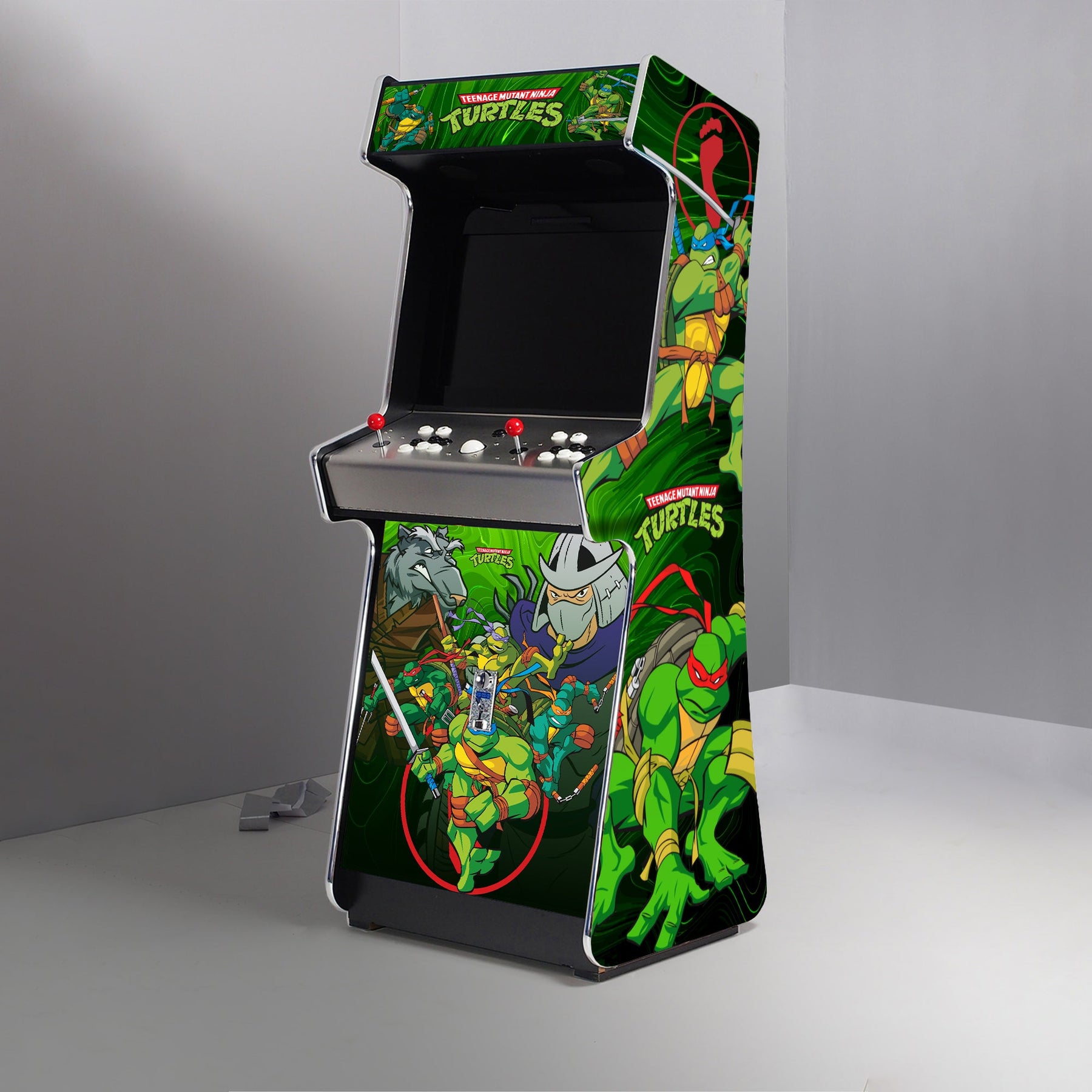 Upright Arcade Machine - TMNT Arcade Machine - Platinum