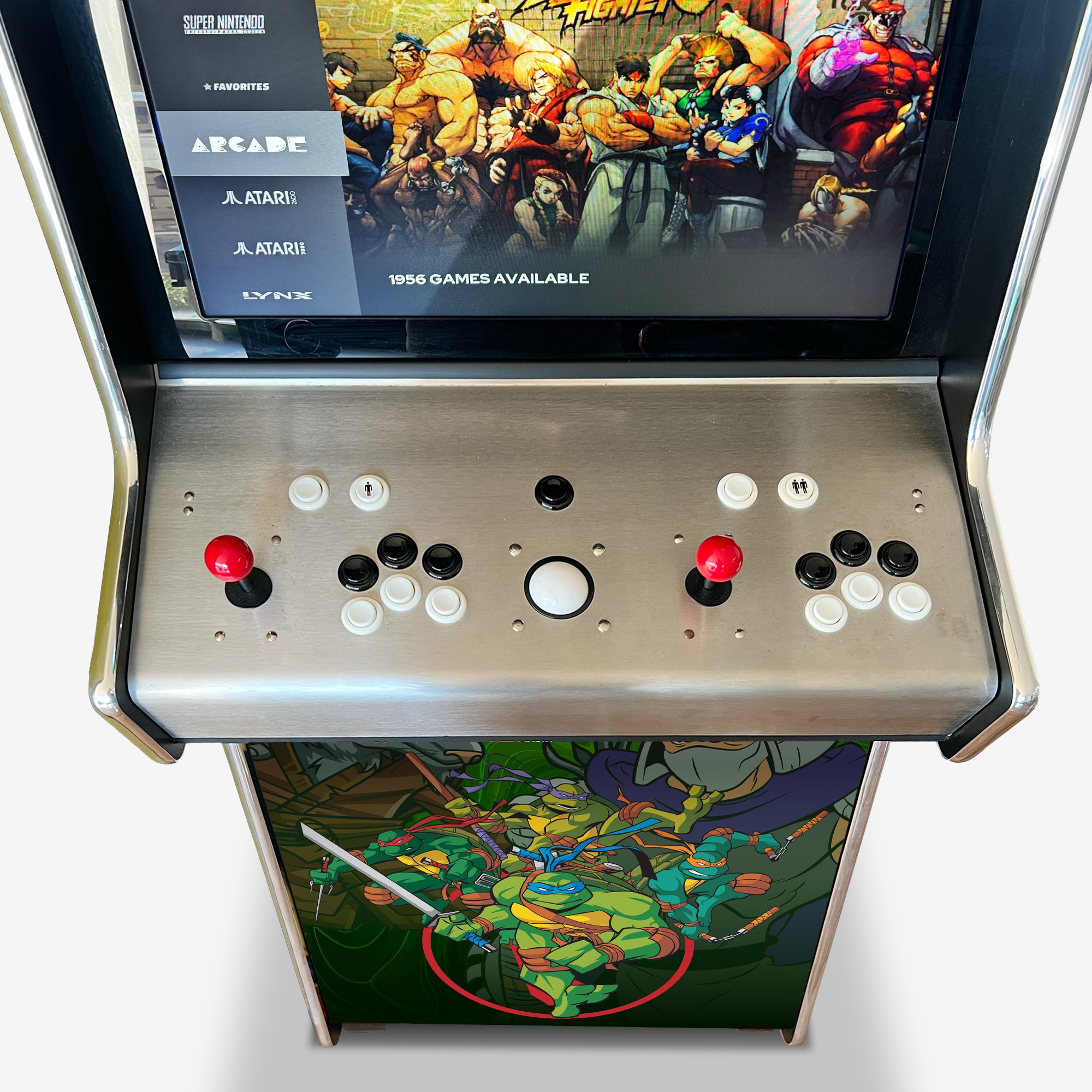 TMNT Arcade Machine - Platinum (SHIPS IN 8 WEEKS)