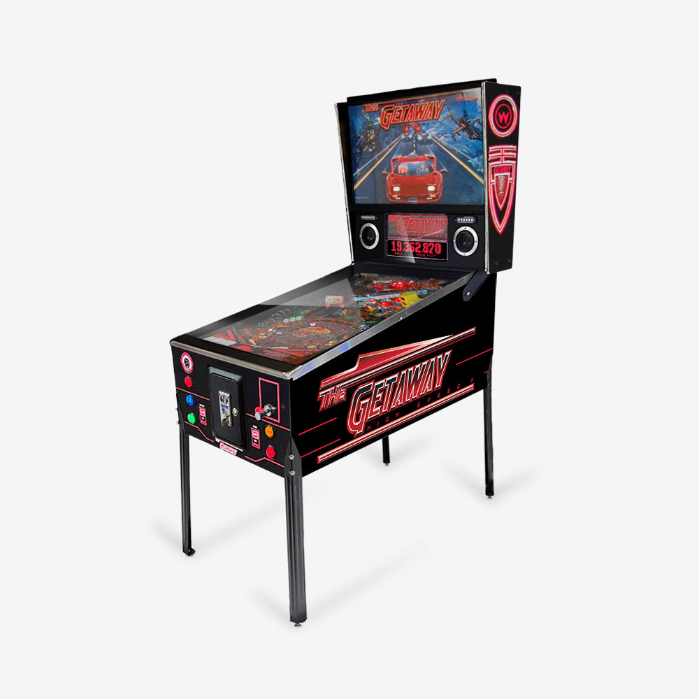 PREMIUM 'The Getaway High Speed II' Virtual Pinball Machine 1300 Games