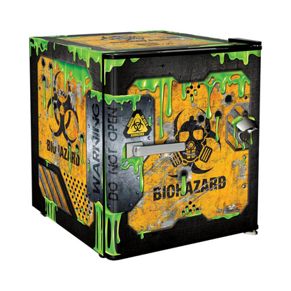 Toxic Slime Crate Design Mini Bar Fridge - A Great Gift Idea - Model HUS-BC46B-SLIME 