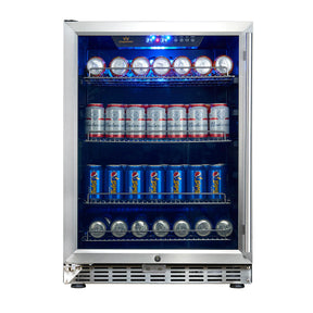 Under Bench Bar Fridge | Triple Glassdoor With Two Low-E