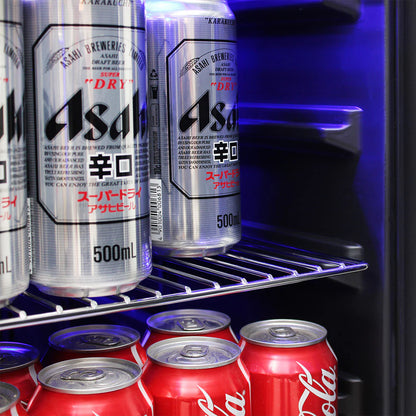 Under Bench Beer And Wine Dual Zone Bar Fridge 2 Yrs Parts/Labour