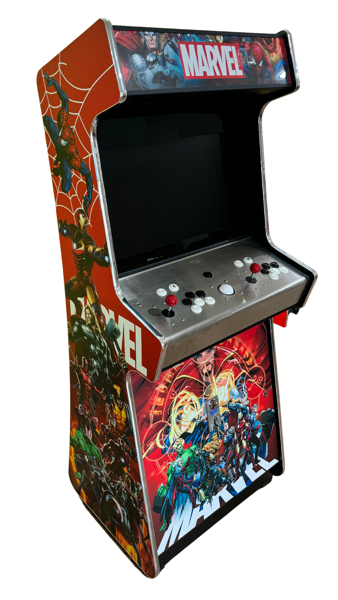 Marvel Arcade Machine - Platinum [ON BACKORDER FOR LATE AUG]