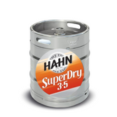 Hahn Super Dry 50lt Commercial Keg 3.5% A-Type Coupler [QLD]