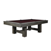 7FT Slate Billiard Table W/ Free Accessories Pool Table – Grey&Red (ON BACK ORDER FOR 8 WEEKS FROM NOW)