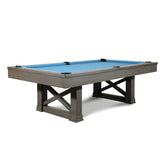 8FT Slate Billiard Table W/ Free Accessories Pool Table – Grey&Blue  (ON BACK ORDER FOR 8 WEEKS FROM NOW)