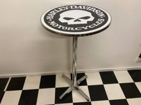 Table & Bar Stools - Harley Davidson Willy G Retro Bar Table