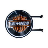 Harley Davidson Shield Bar Lighting Wall Sign Light LED