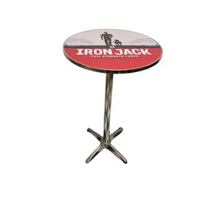 Table & Bar Stools - Iron Jack Adjustable Height Retro Bar Table