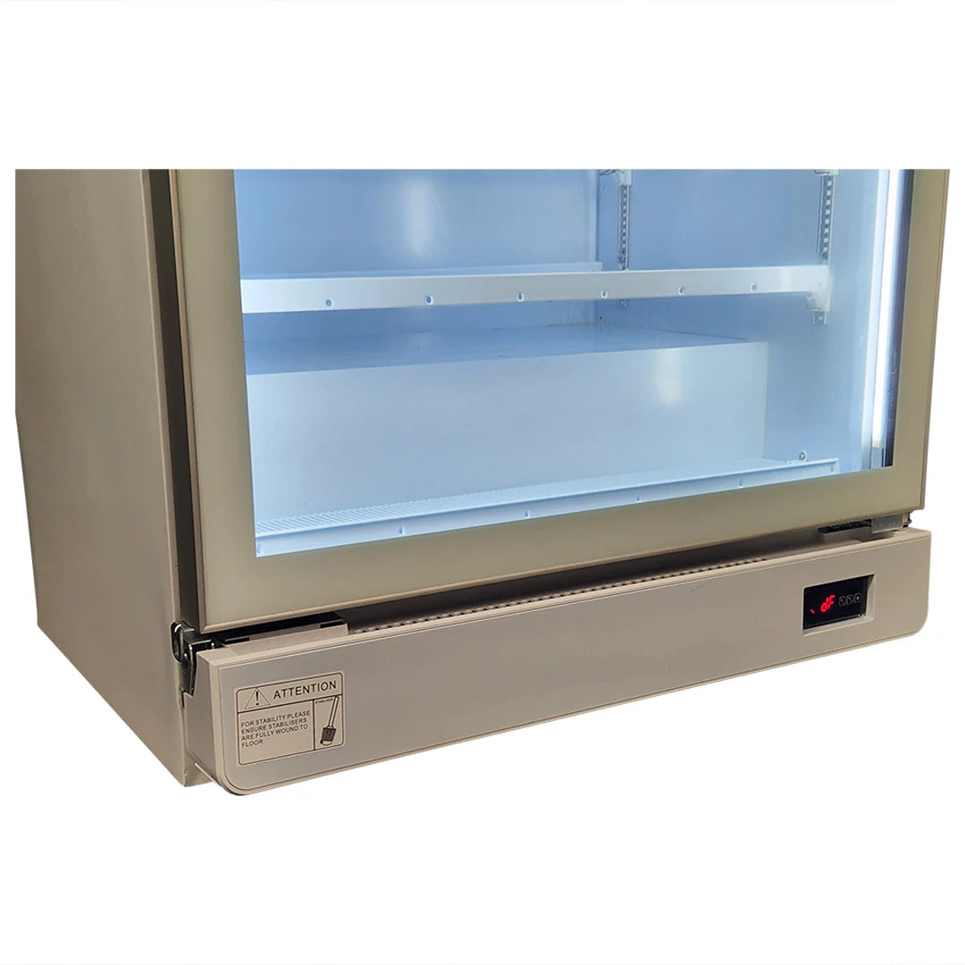 Upright Commercial Classy All Glass Door Bar Fridge - Model HUS-SC700W