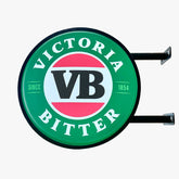 VB Victoria Bitter Beer Bar Lighting Wall Sign Light LED