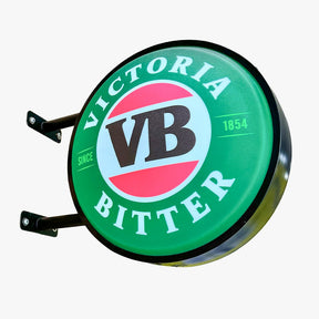 VB Victoria Bitter Beer Bar Lighting Wall Sign Light LED