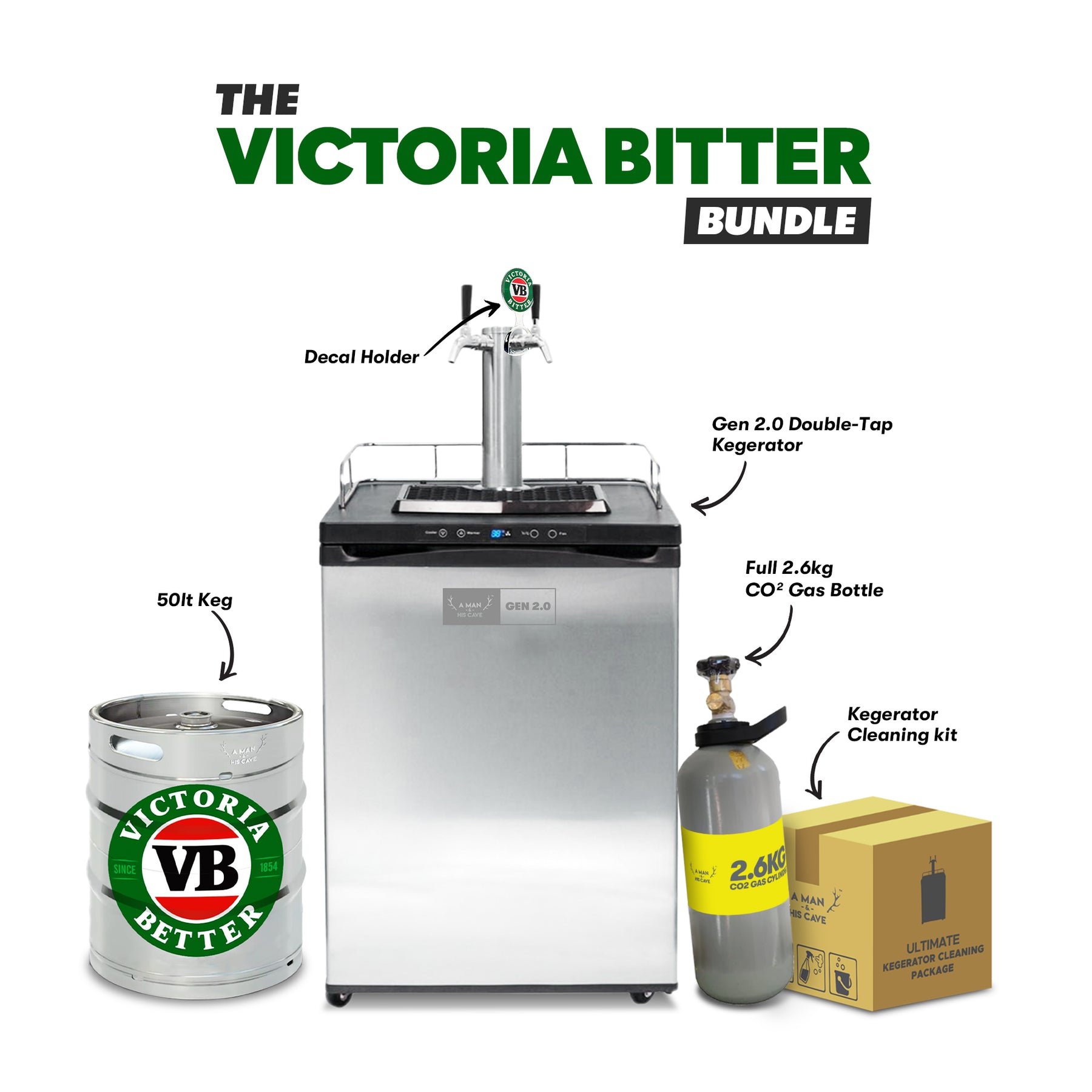 Victoria Bitter Bundle [KEGS AVAILABLE IN NSW,  ACT & QLD ONLY]