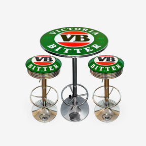 Victoria Bitter Retro Bar Stool and Table Set