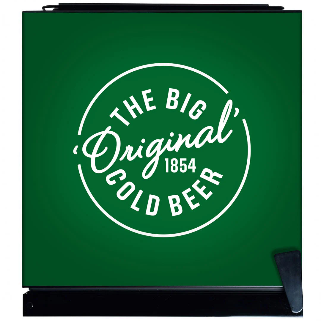 VB Original Branded Glass Door Bar Fridge With Cool Frosted Door Logo