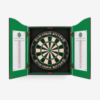 Victoria Bitter Branded Dartboard with Cabinet