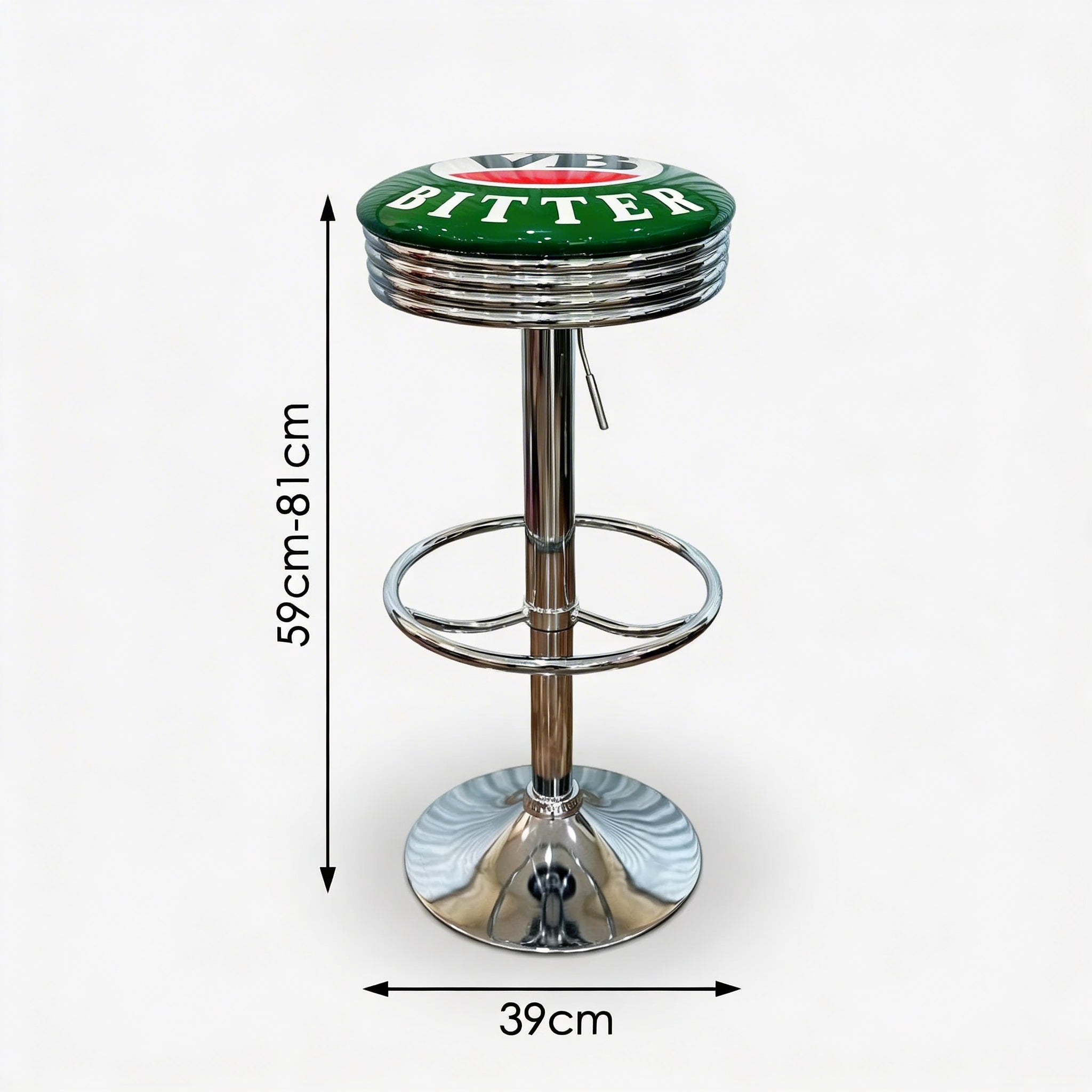 Rétro VTG 60s Counter Bar Stool Perfect‼️ Victoria Bitter Retro Bar Stool and Table Set – A Man & His Cave