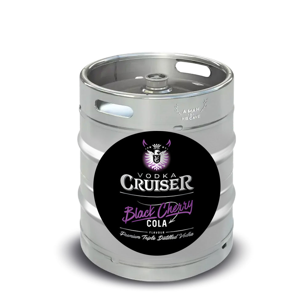 Vodka Cruiser Black Cherry Cola 50lt Commercial Keg 4.6% D-Type Coupler [NSW]