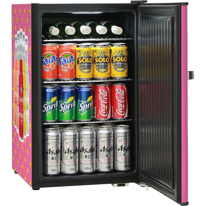 Vodka Cruiser Official Designed Mini Bar Fridge 70 Litre Schmick Brand With Opener