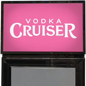 Vodka Cruiser Branded Skinny Upright Bar Fridge