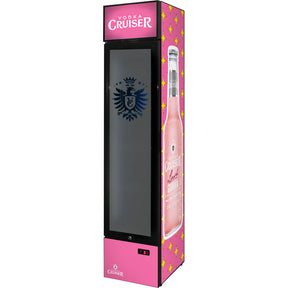 Vodka Cruiser Branded Skinny Upright Bar Fridge