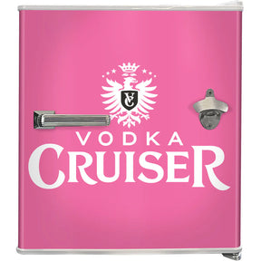 Vodka Cruiser Retro Mini Bar Fridge 46 Litre With Opener 1 Year Full Replacement