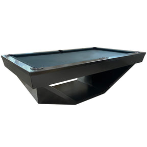 9FT Slate Billiard Table W/ Free Accessories Pool Table-Black&Grey