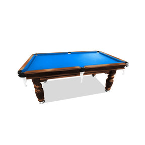 Pool Table - Classic 8ft Slate Pool/Billiards Table - Walnut Frame (ON BACK ORDER IN 4 WEEKS)