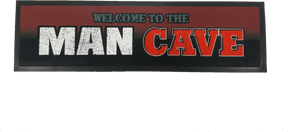 Welcome To The Man Cave Bar Runner Mat