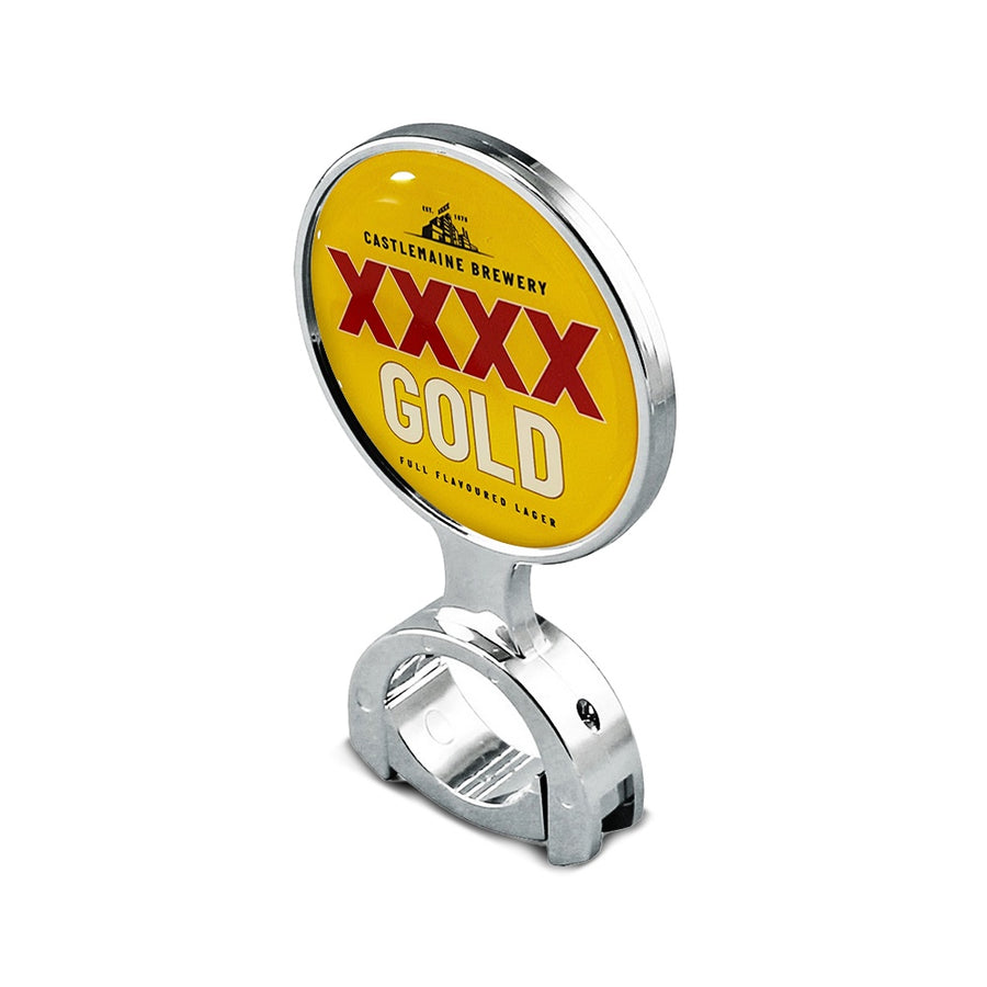 XXXX Gold - 73 Mm Chrome Decal Holder