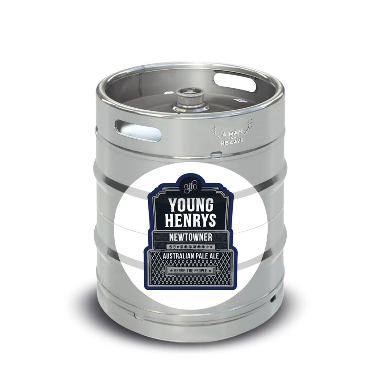 Beer Keg - Young Henrys Newtowner 50lt Commercial Keg 4.8% A-Type Coupler [NSW]