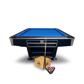 8ft American Style Pool Table Ball Return - Blue Felt [ON BACKORDER FOR LATE OCT]
