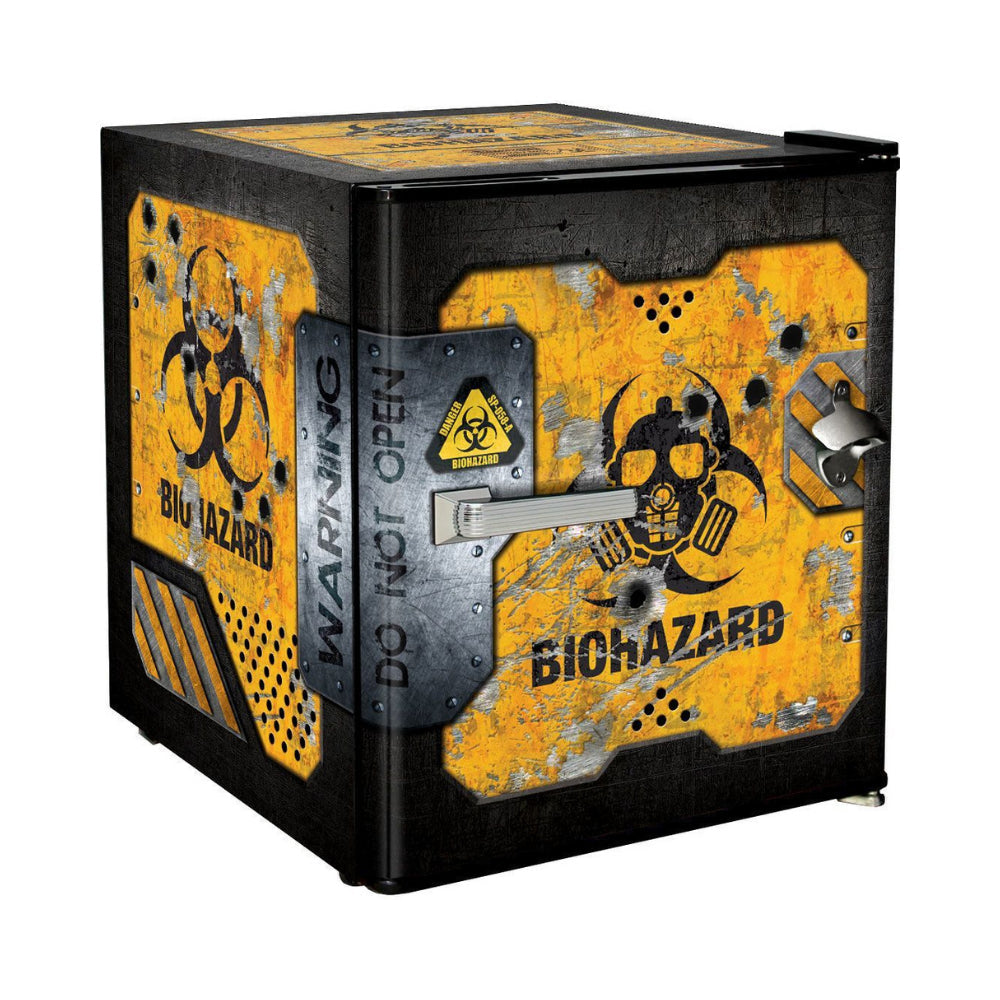 Toxic Waste Crate Design Mini Bar Fridge - A Great Gift Idea Extend To 2 Yrs Replacement (+$19.00)