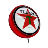 TEXACO Motor Oil LED Bar Lighting Wall Sign Light Button RED