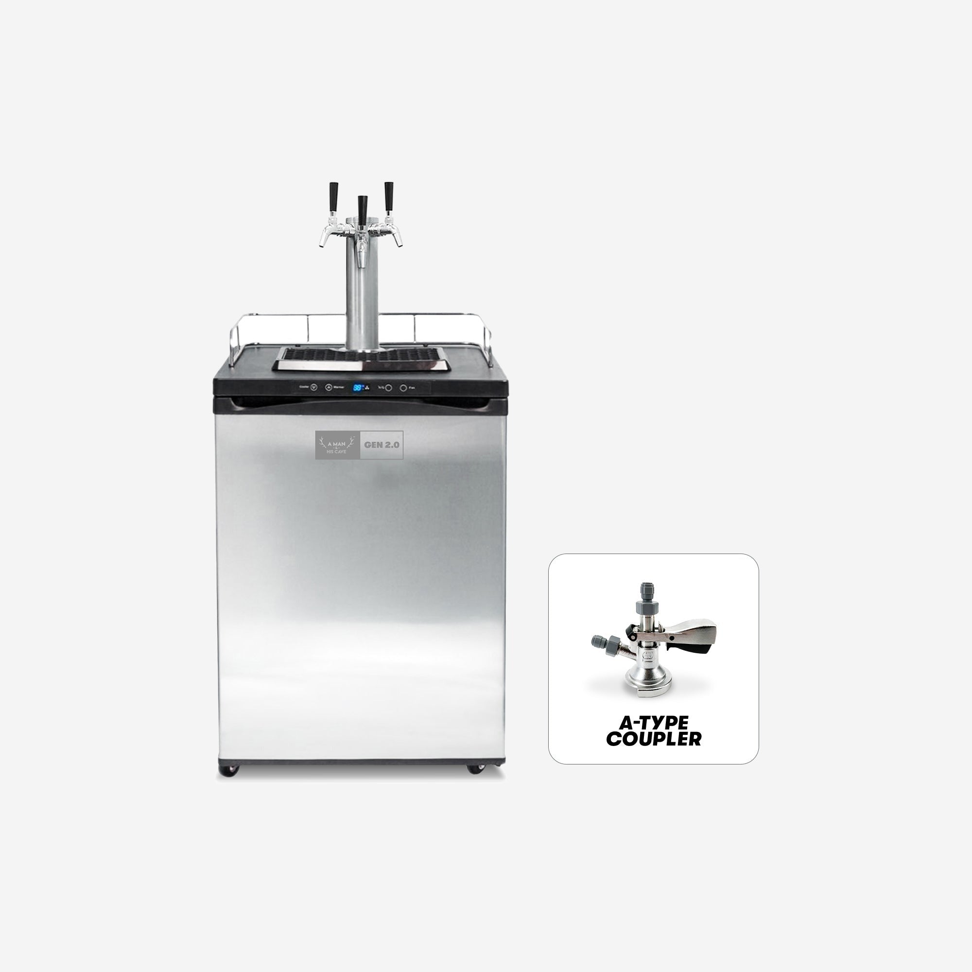 GEN 2.0 Kegerator Triple Tap