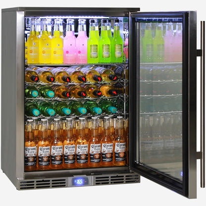 Outdoor Bar Fridge Keeping Beers Cold In 40°C Temperatures