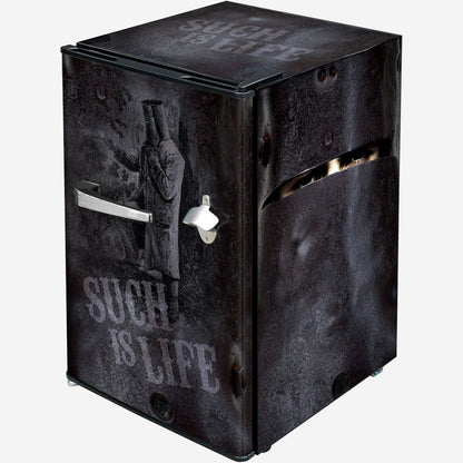 Ned Kelly Retro Mini Bar Fridge 70 Litre Schmick Brand With Opener