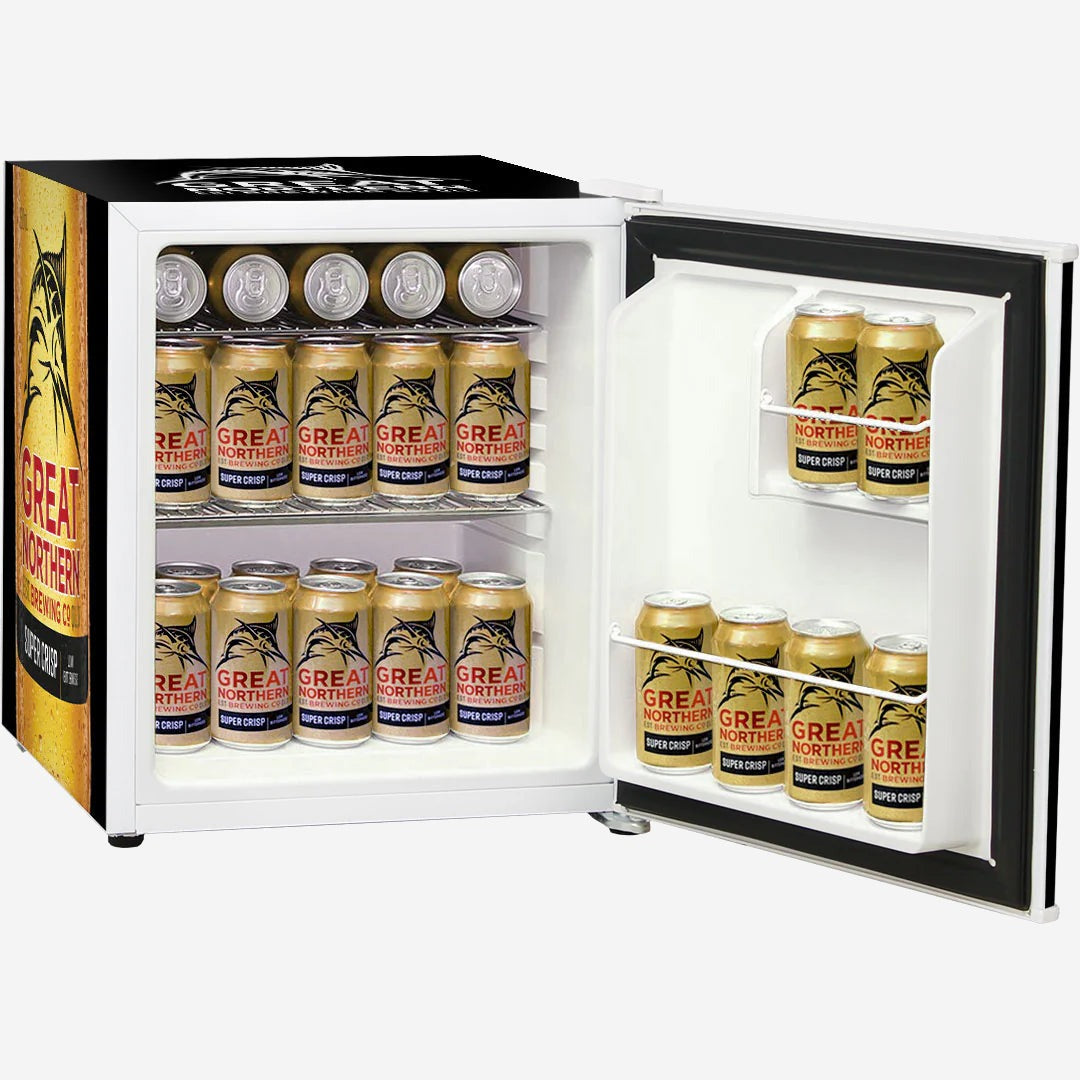 Great Northern Retro Mini Bar Fridge Crisp Design