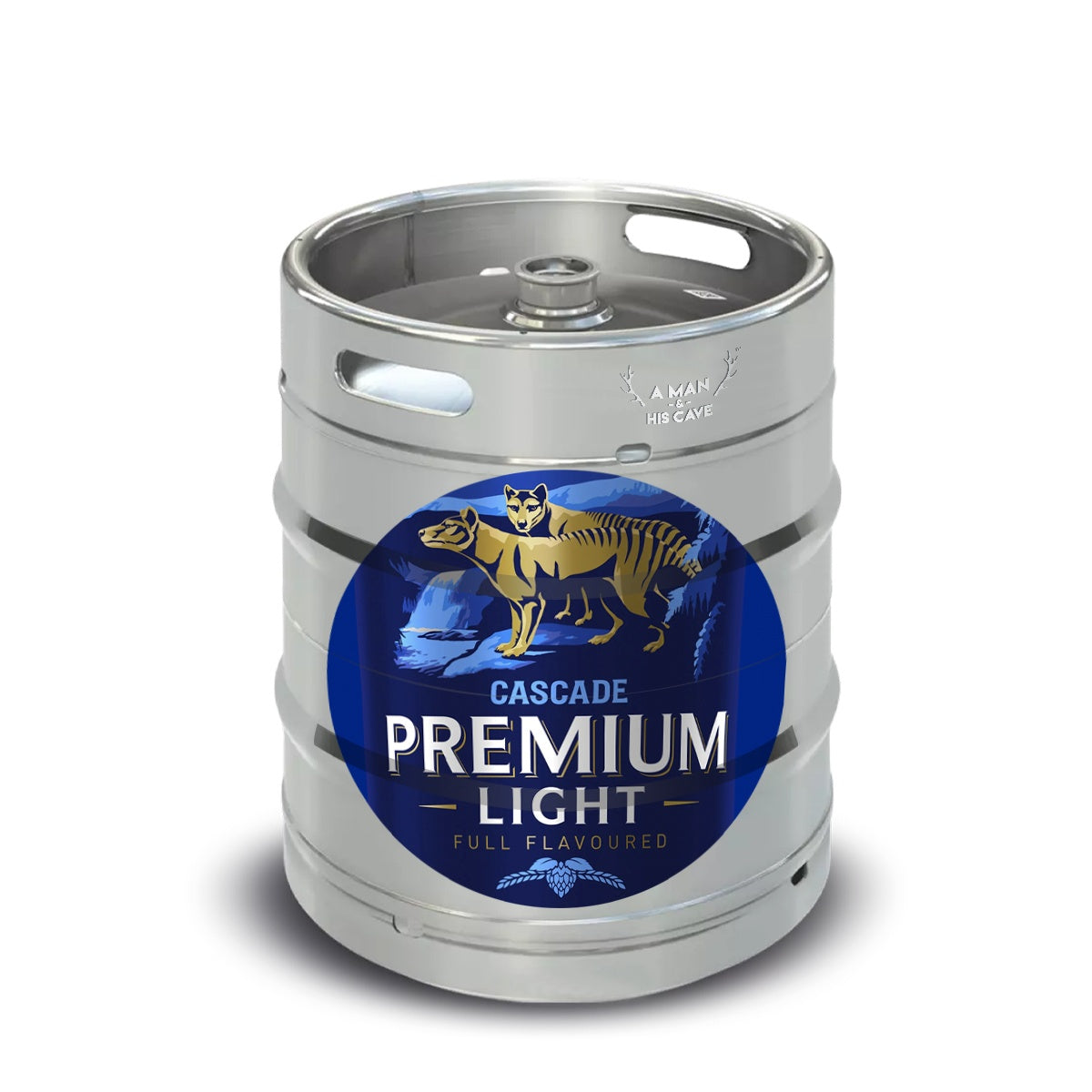 Beer Keg - Cascade Premium Light 50lt Commercial Keg 2.4% D-Type Coupler [NSW]