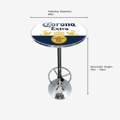 Corona Retro Bar Stool and Table Set