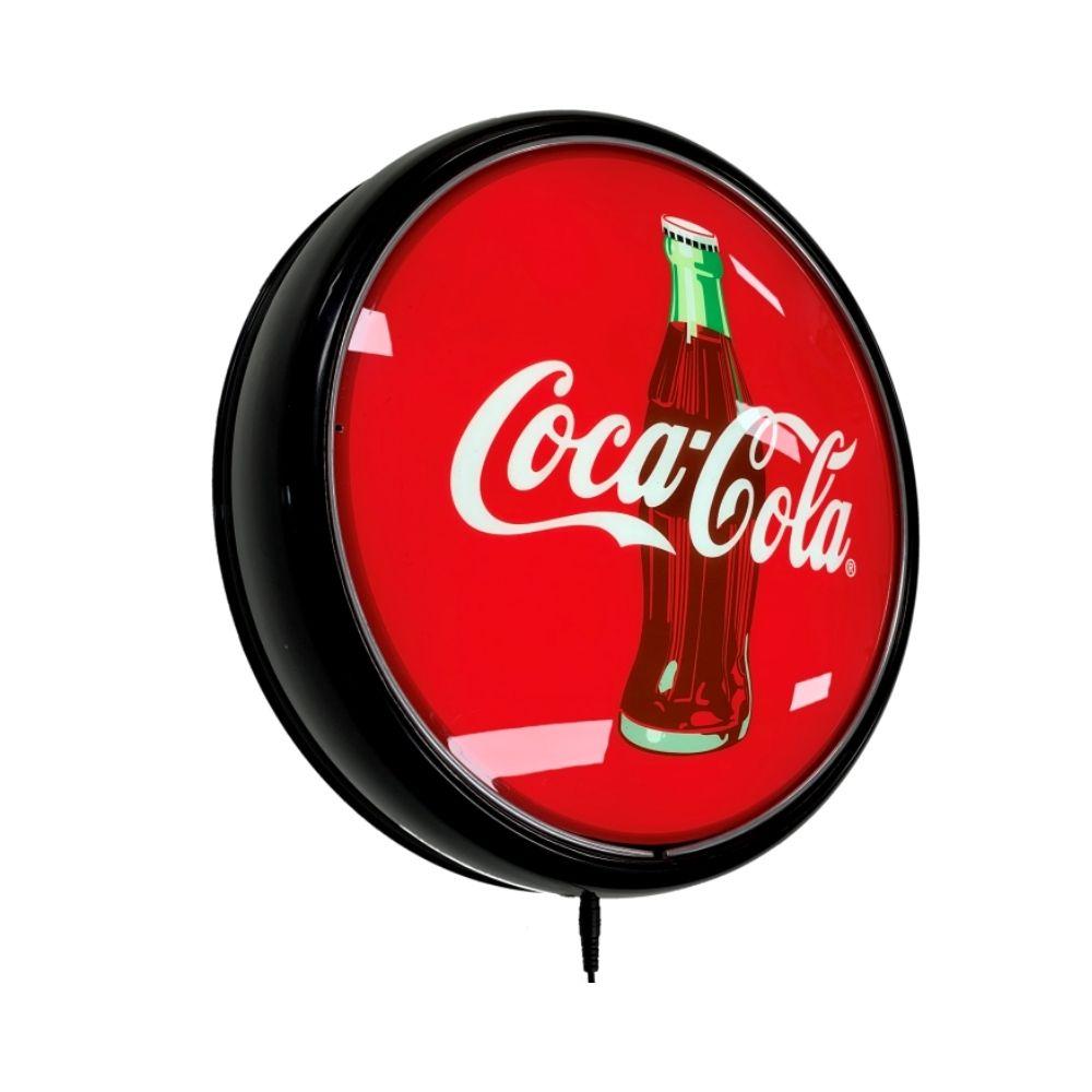 Coca Cola Coke Bottle LED Bar Lighting Wall Sign Light Button Black